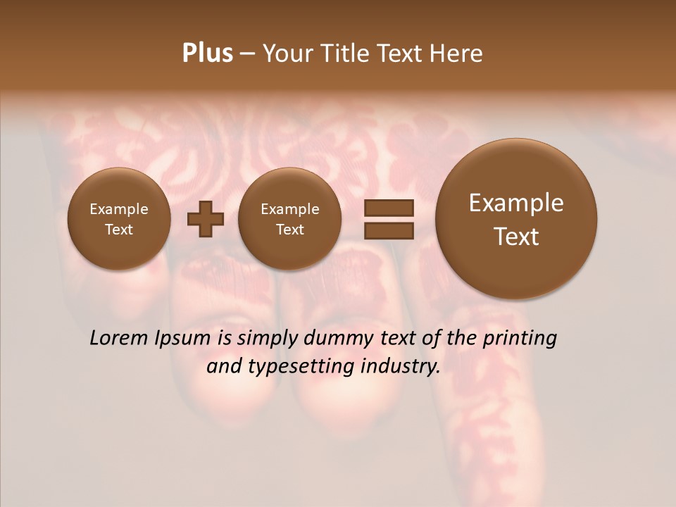 Design Henna Chennai PowerPoint Template