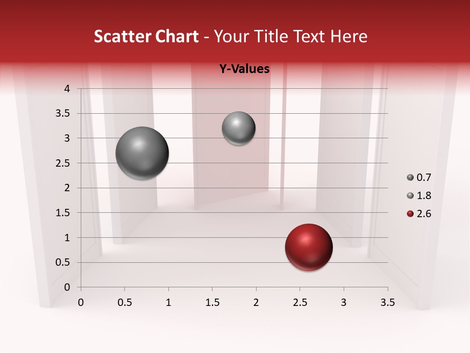 Red Door Winning PowerPoint Template