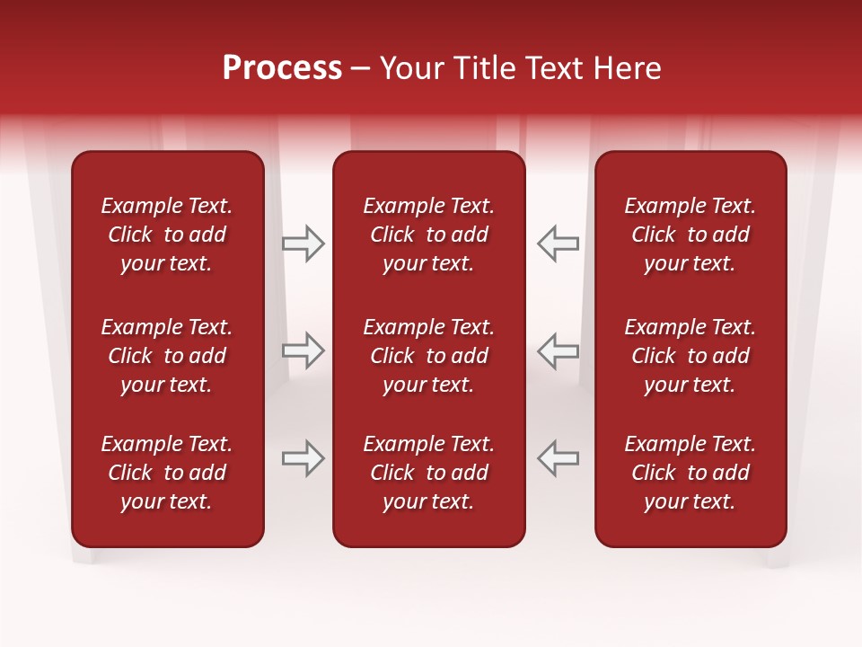 Red Door Winning PowerPoint Template