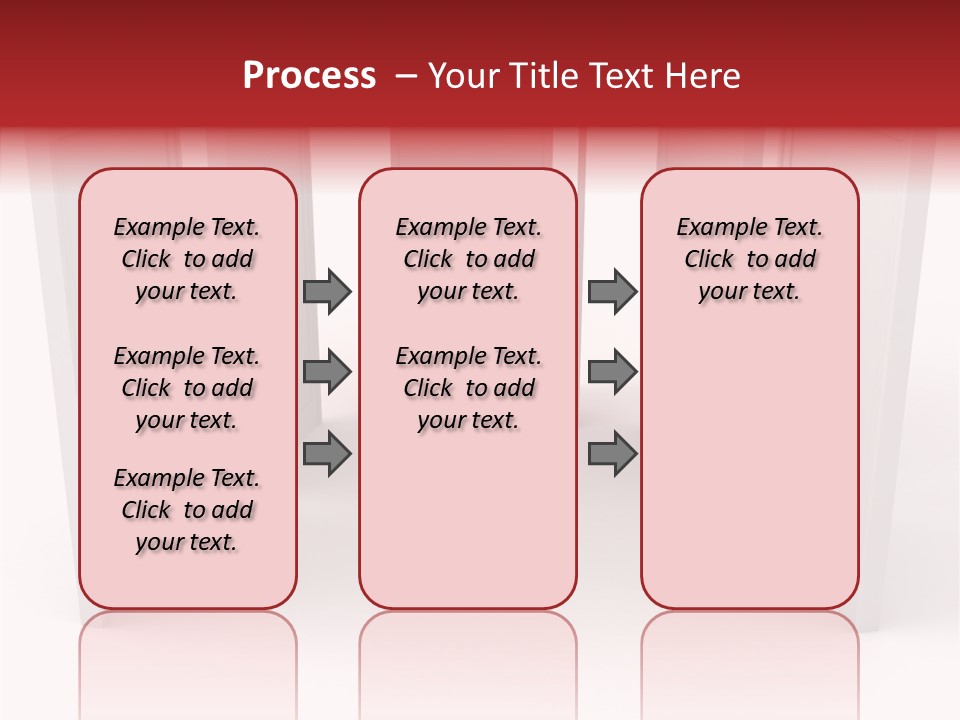 Red Door Winning PowerPoint Template