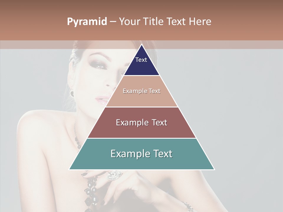 Fingers Jewelry Femininity PowerPoint Template