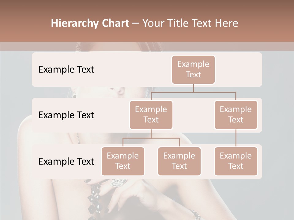 Fingers Jewelry Femininity PowerPoint Template