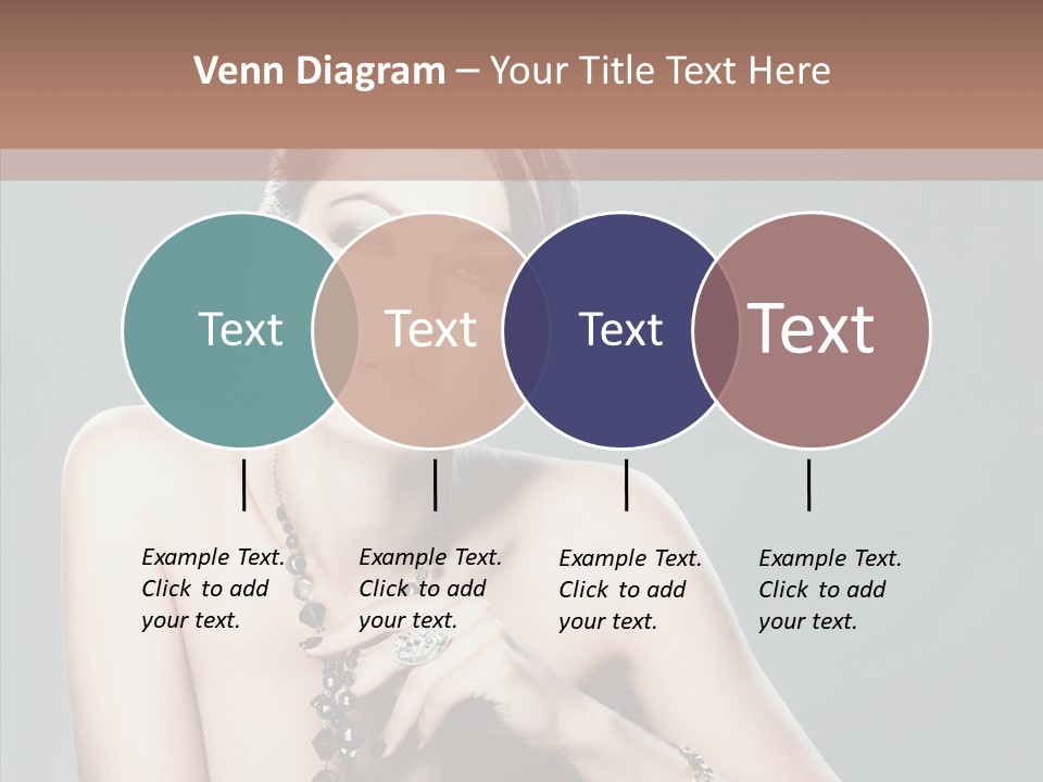 Fingers Jewelry Femininity PowerPoint Template