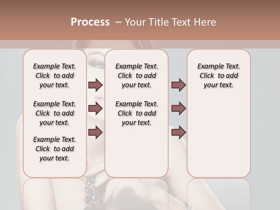 Fingers Jewelry Femininity PowerPoint Template