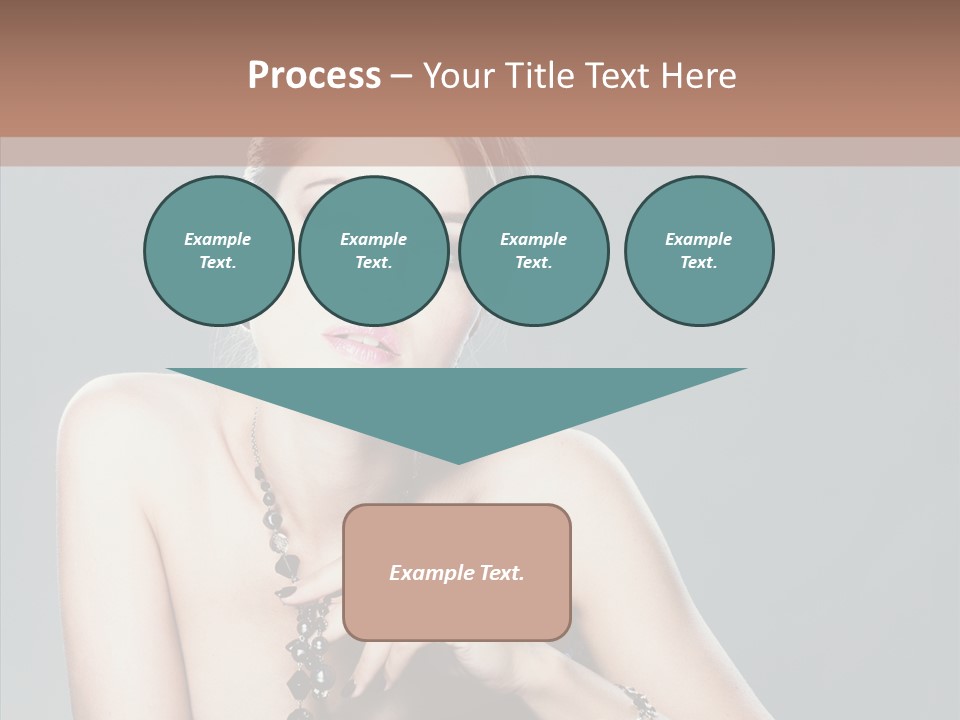 Fingers Jewelry Femininity PowerPoint Template