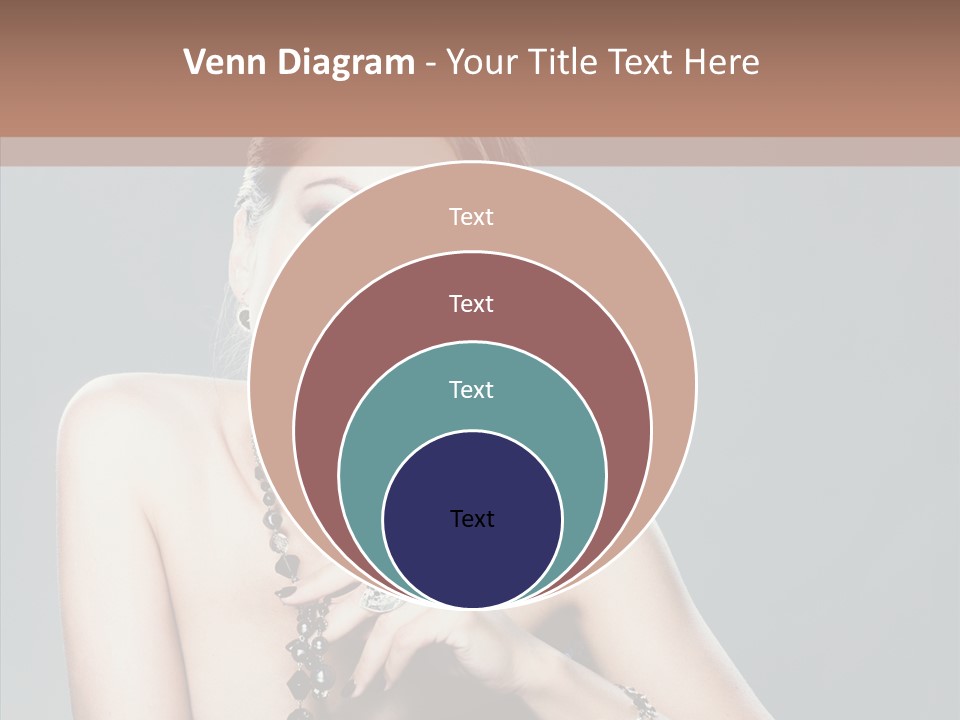 Fingers Jewelry Femininity PowerPoint Template