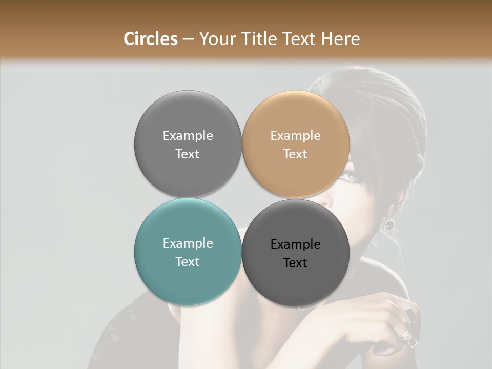 Caucasian One Person Attractive PowerPoint Template