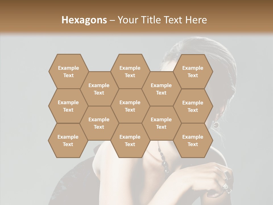 Caucasian One Person Attractive PowerPoint Template