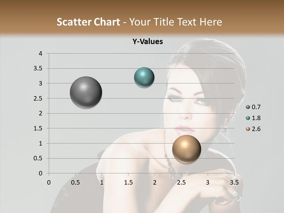 Caucasian One Person Attractive PowerPoint Template