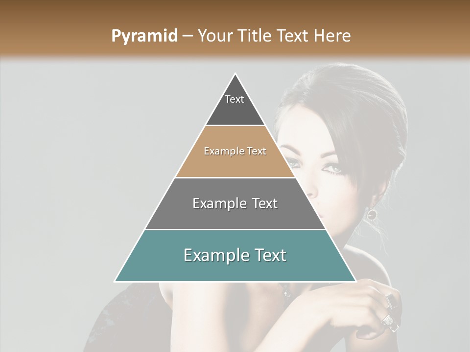 Caucasian One Person Attractive PowerPoint Template