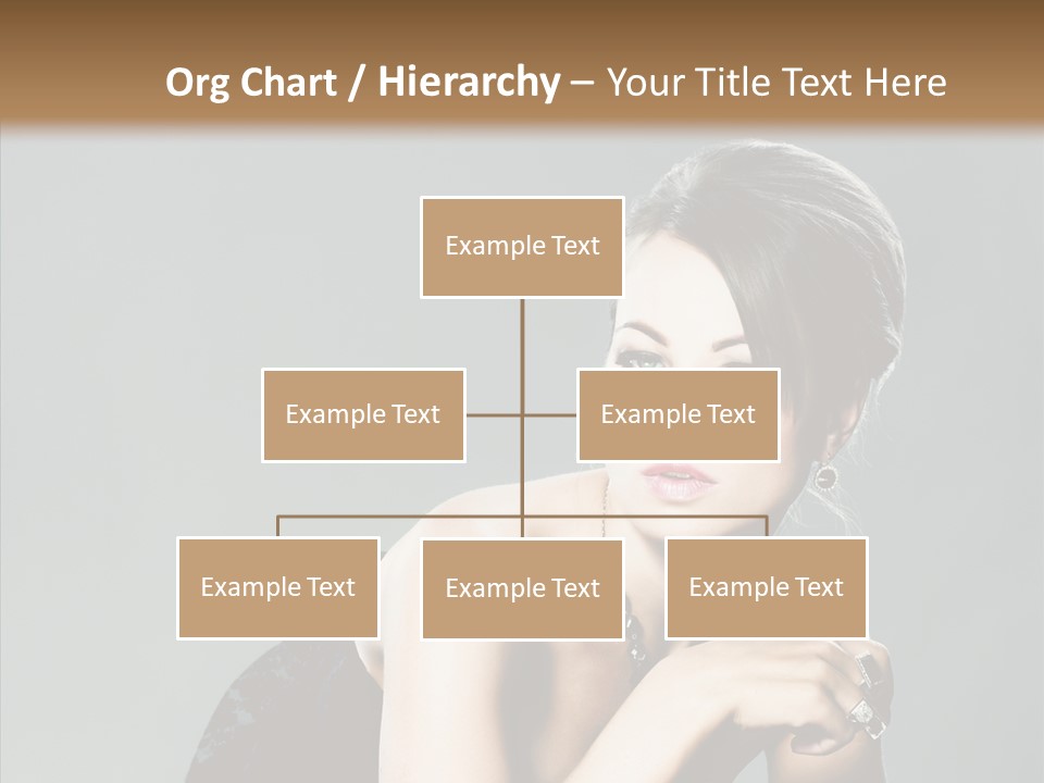 Caucasian One Person Attractive PowerPoint Template