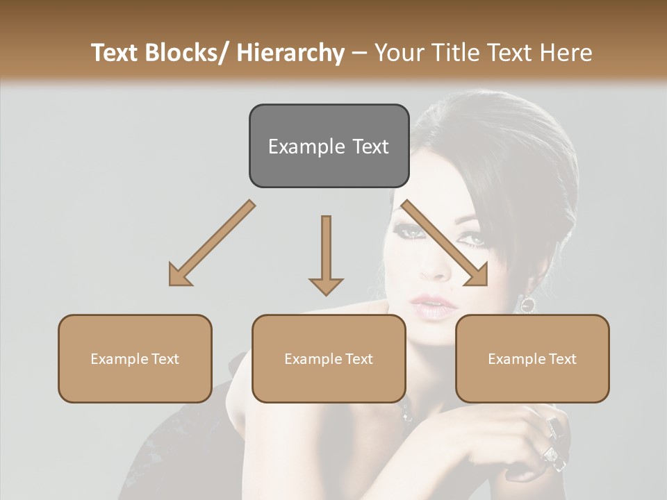 Caucasian One Person Attractive PowerPoint Template