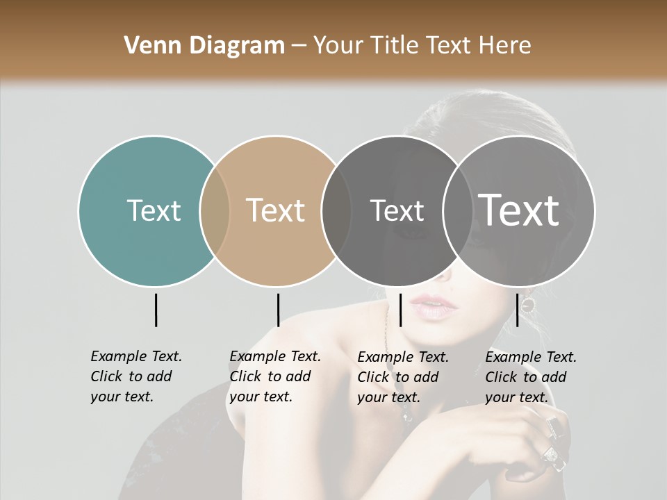 Caucasian One Person Attractive PowerPoint Template