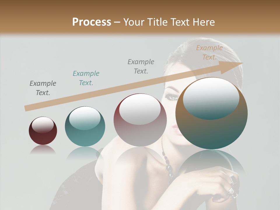 Caucasian One Person Attractive PowerPoint Template