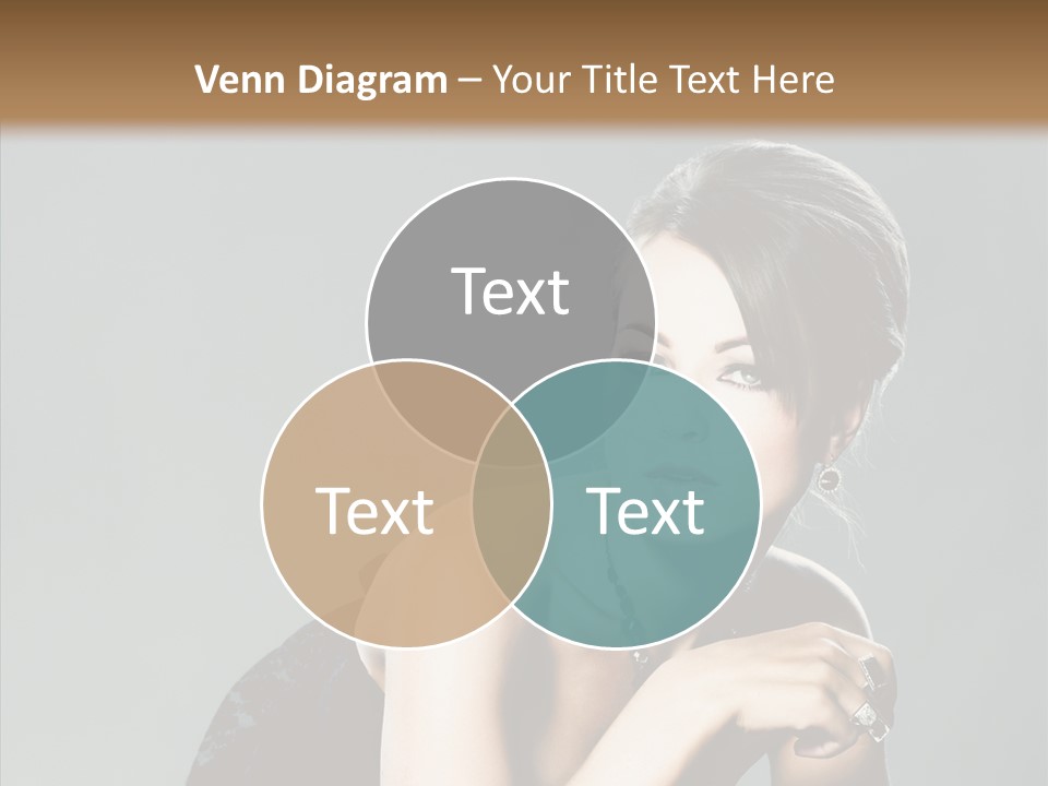 Caucasian One Person Attractive PowerPoint Template