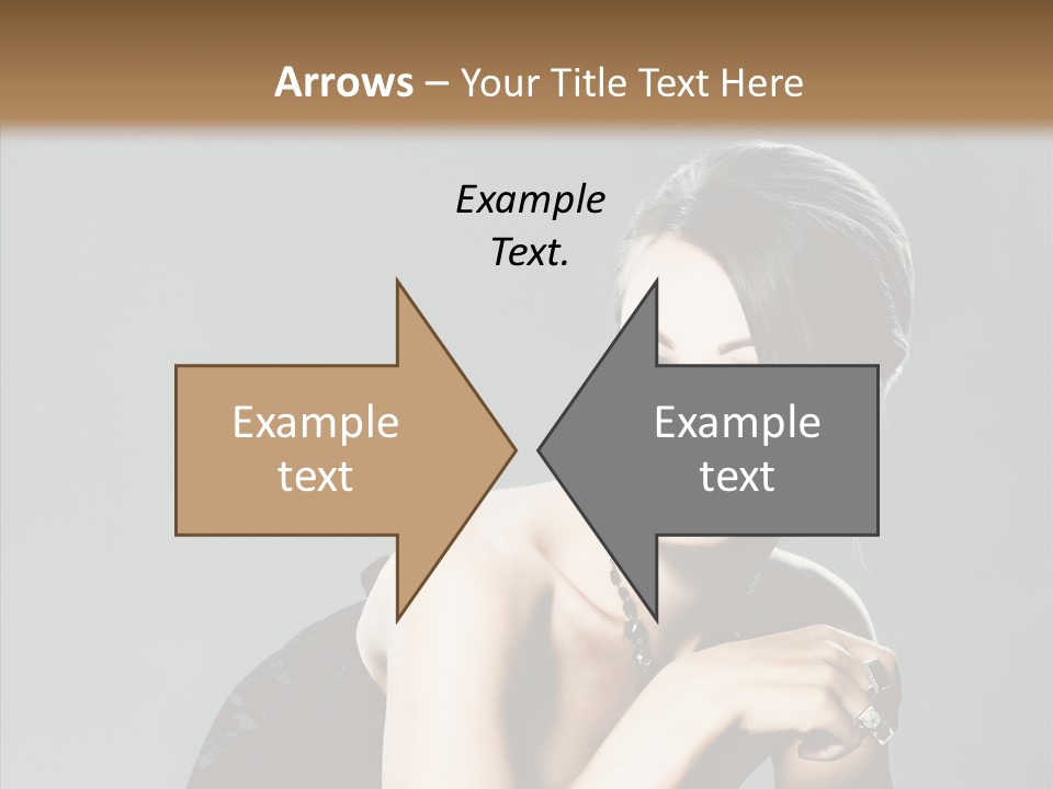 Caucasian One Person Attractive PowerPoint Template