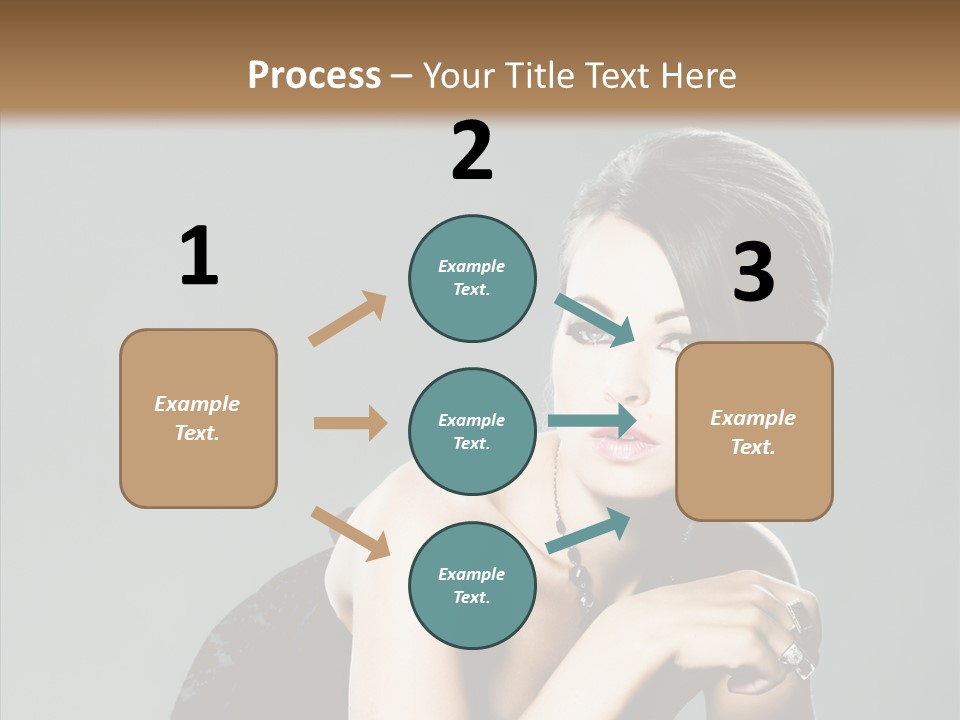 Caucasian One Person Attractive PowerPoint Template