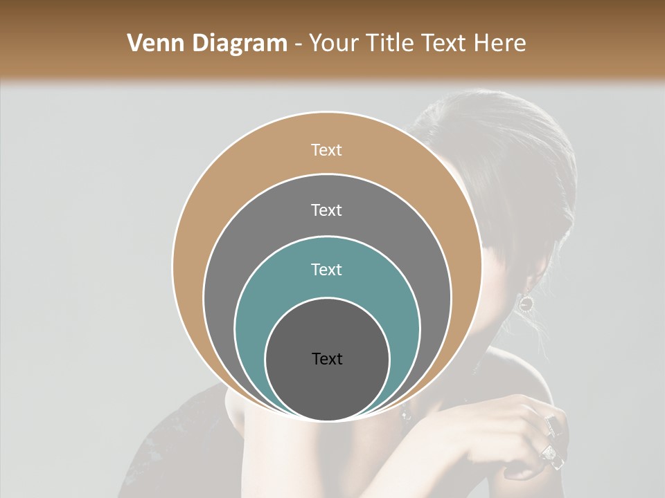 Caucasian One Person Attractive PowerPoint Template