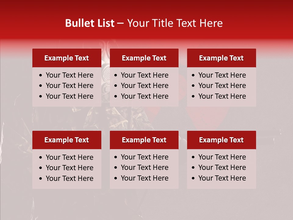 Military Apocalypse Fear PowerPoint Template