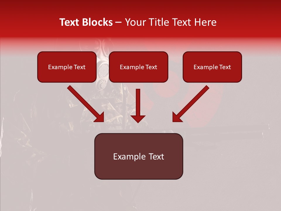 Military Apocalypse Fear PowerPoint Template