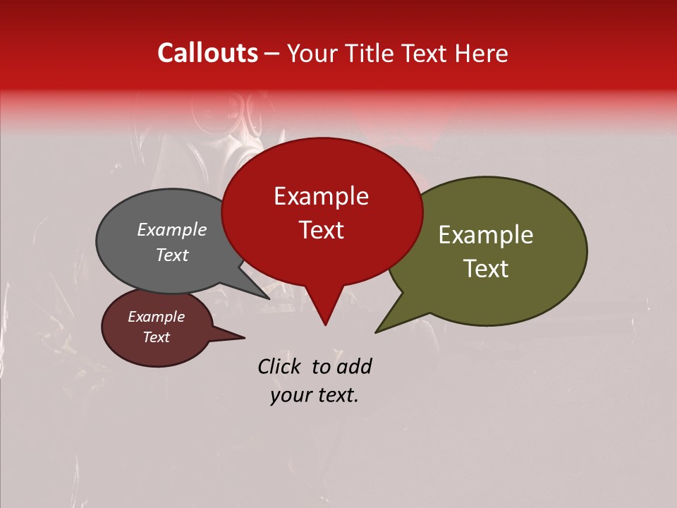 Military Apocalypse Fear PowerPoint Template