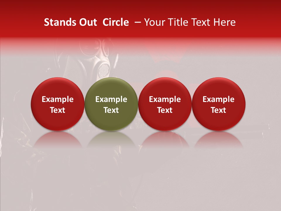 Military Apocalypse Fear PowerPoint Template