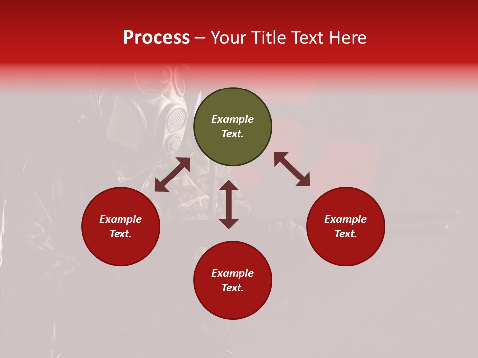 Military Apocalypse Fear PowerPoint Template