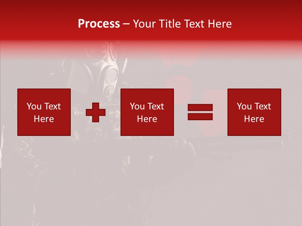 Military Apocalypse Fear PowerPoint Template