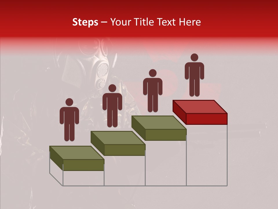 Military Apocalypse Fear PowerPoint Template