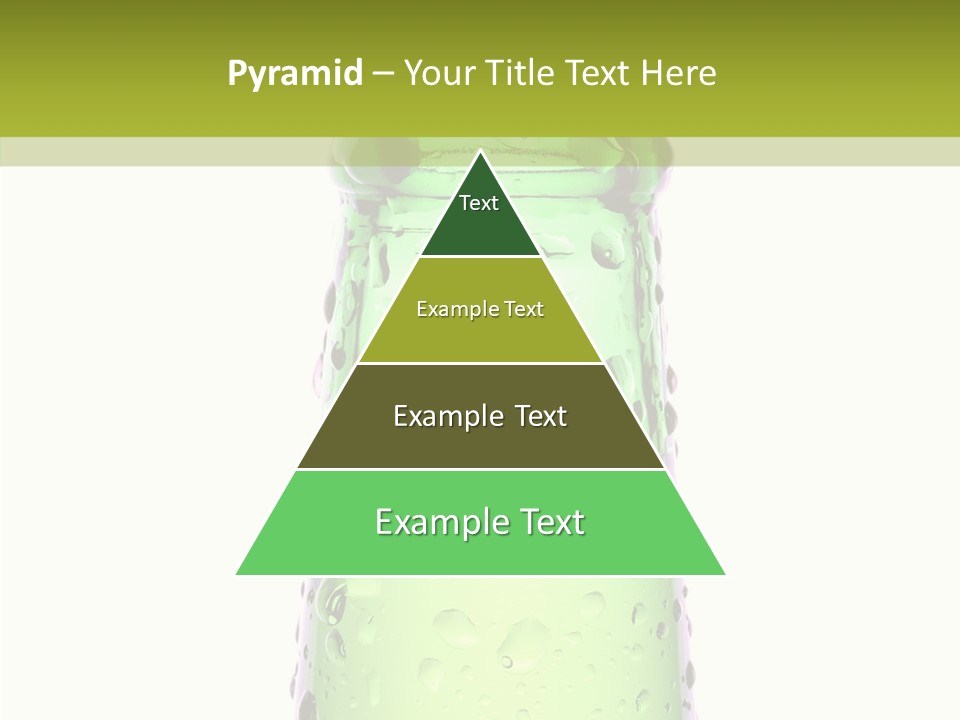 Drink Isolated Green PowerPoint Template