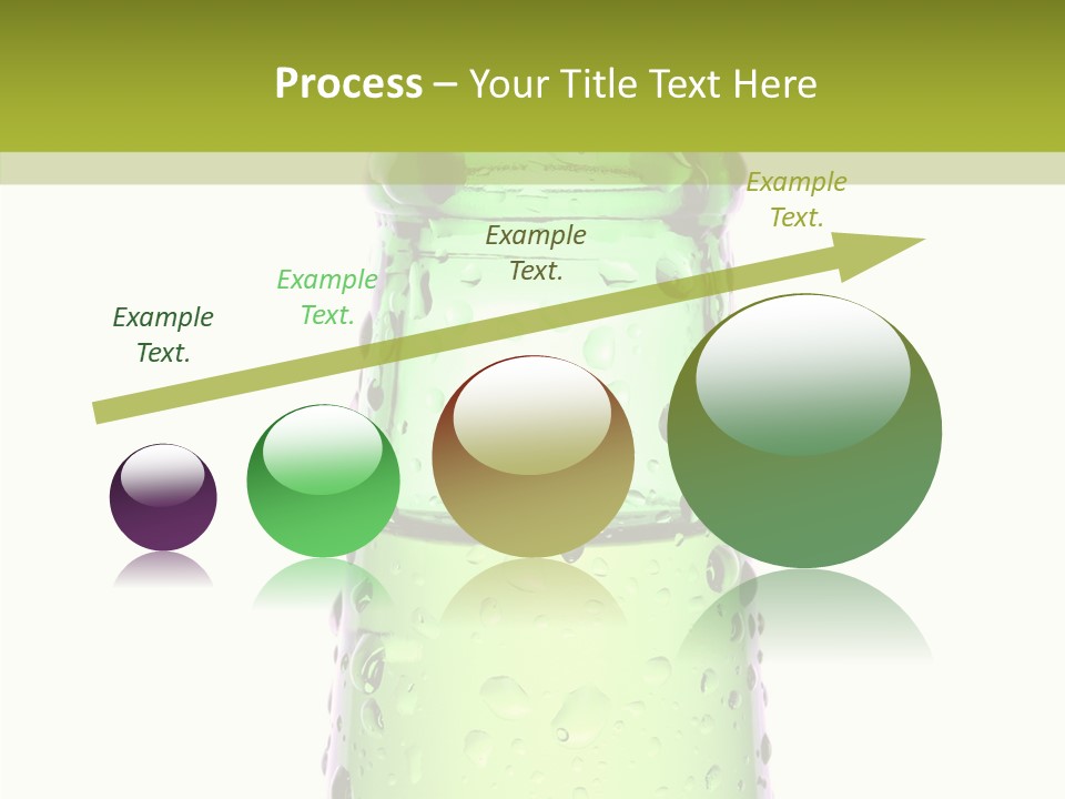 Drink Isolated Green PowerPoint Template