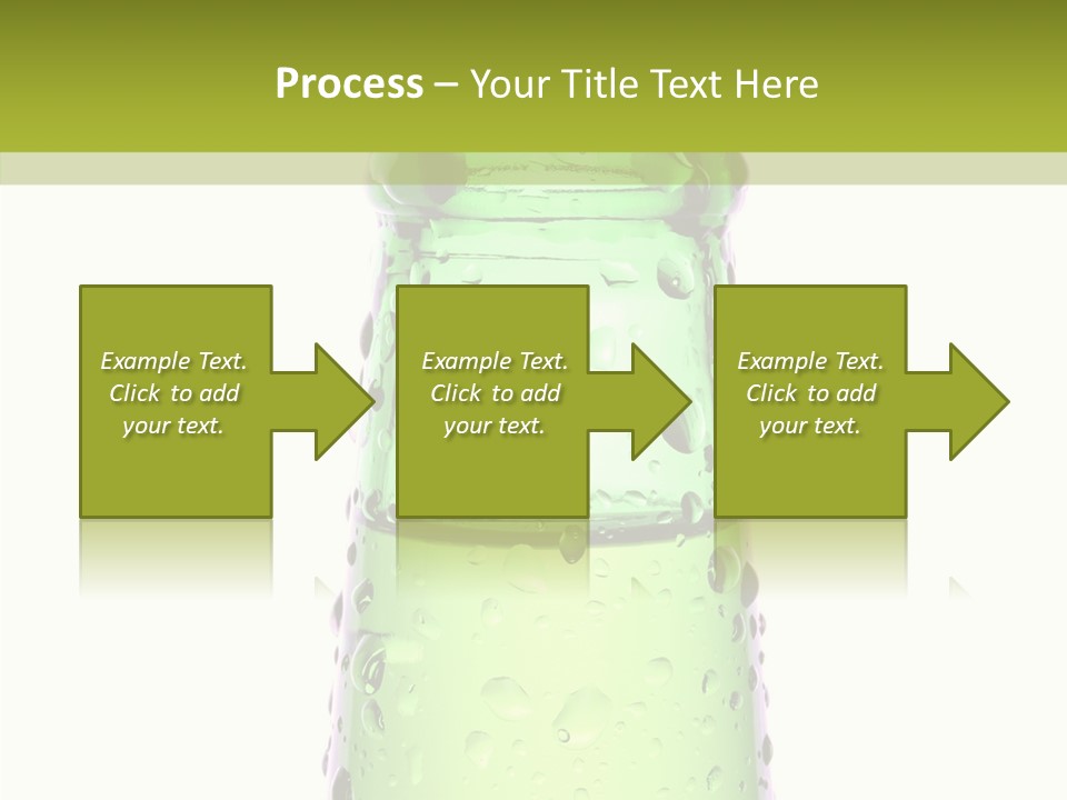 Drink Isolated Green PowerPoint Template