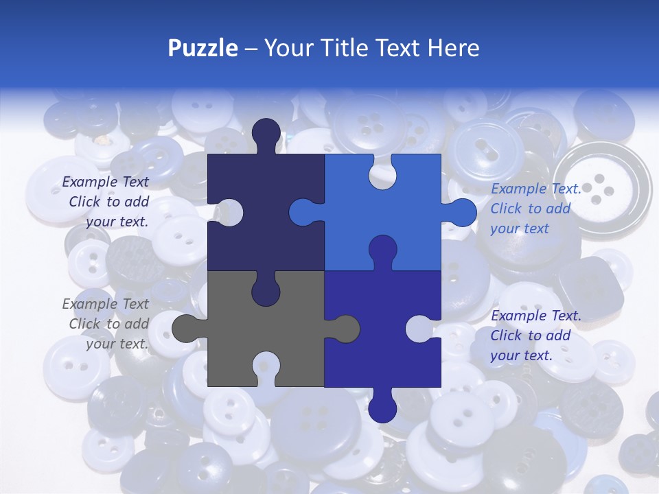 Holes Clothes Shirts PowerPoint Template