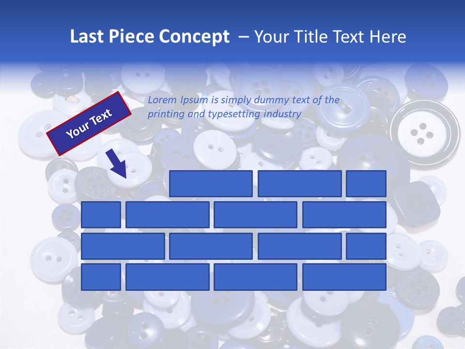 Holes Clothes Shirts PowerPoint Template