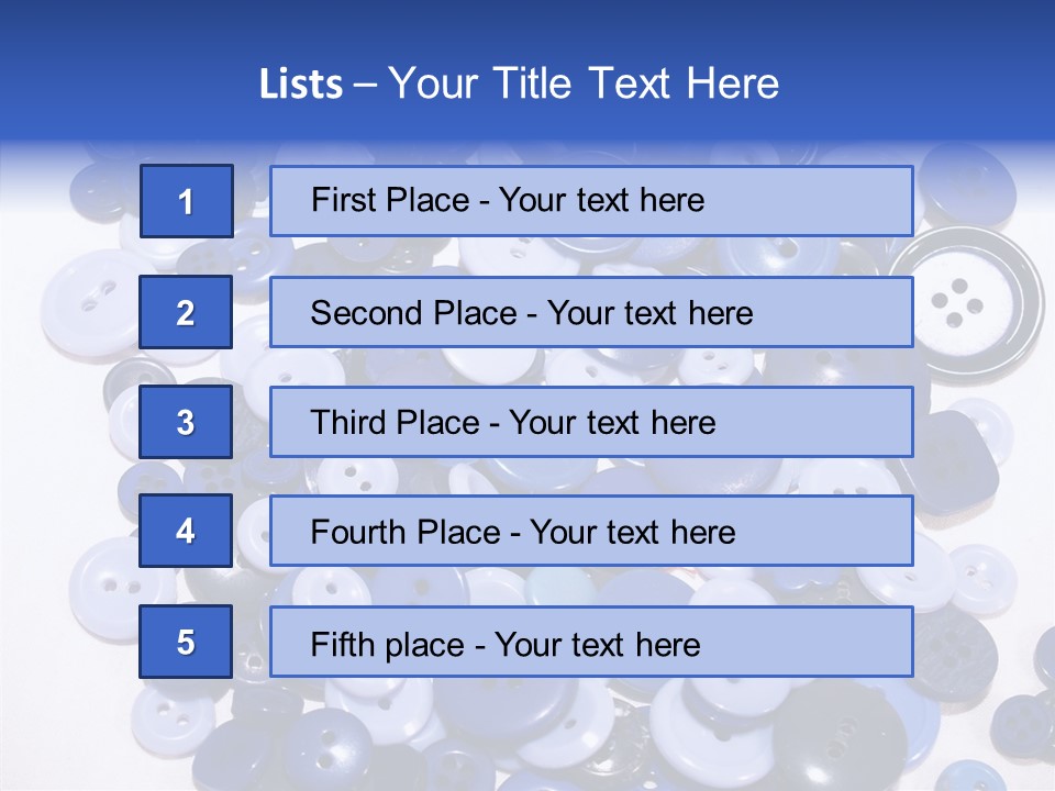 Holes Clothes Shirts PowerPoint Template