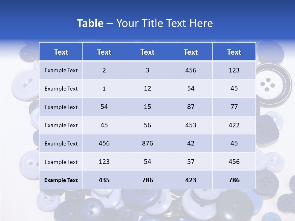 Holes Clothes Shirts PowerPoint Template