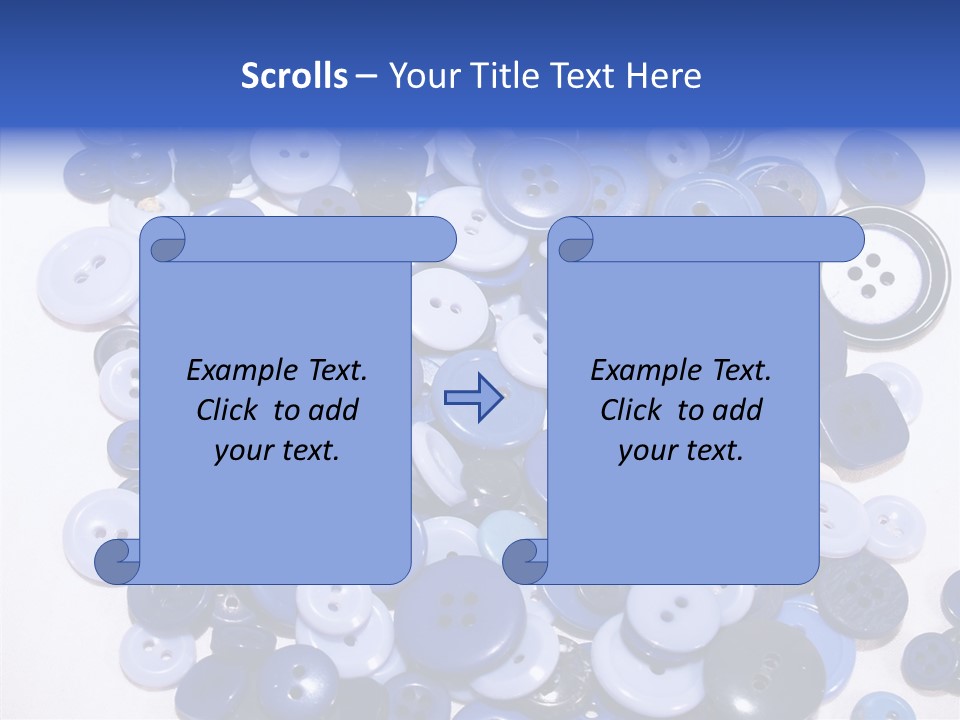 Holes Clothes Shirts PowerPoint Template
