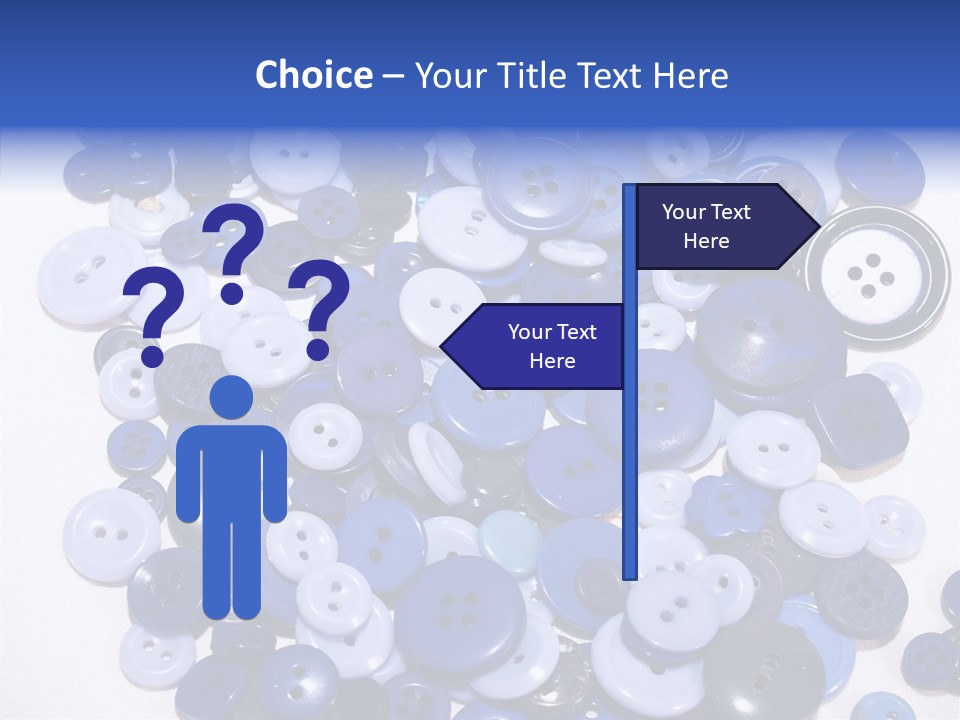 Holes Clothes Shirts PowerPoint Template