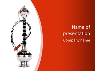 Traditional Silver Glass PowerPoint Template