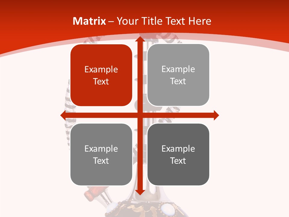 Traditional Silver Glass PowerPoint Template