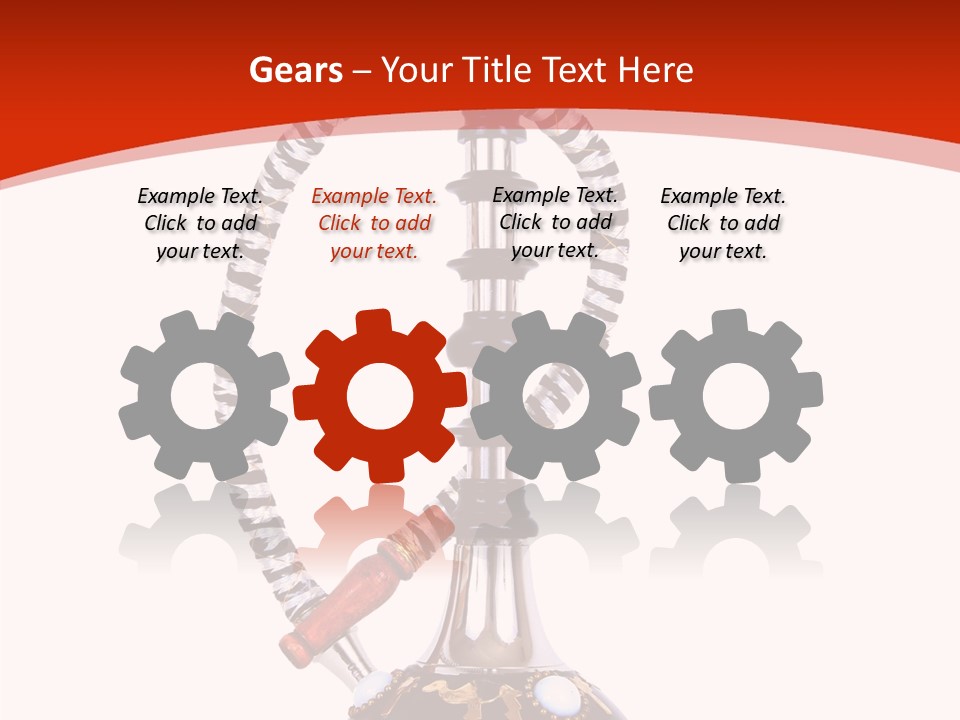 Traditional Silver Glass PowerPoint Template