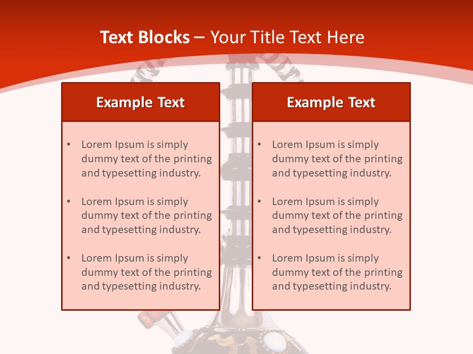 Traditional Silver Glass PowerPoint Template