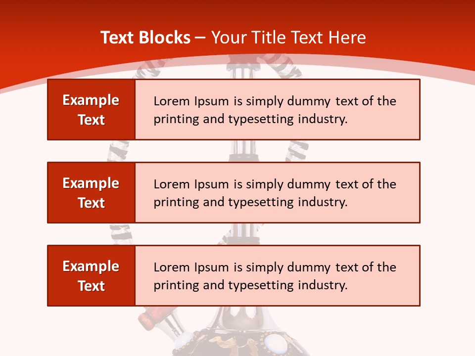 Traditional Silver Glass PowerPoint Template