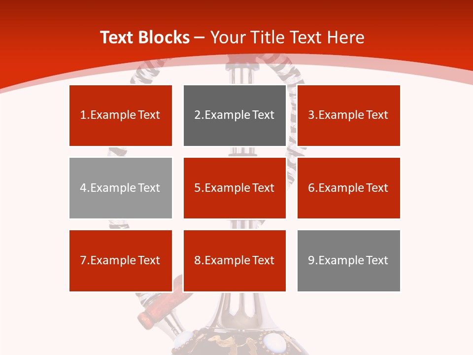 Traditional Silver Glass PowerPoint Template