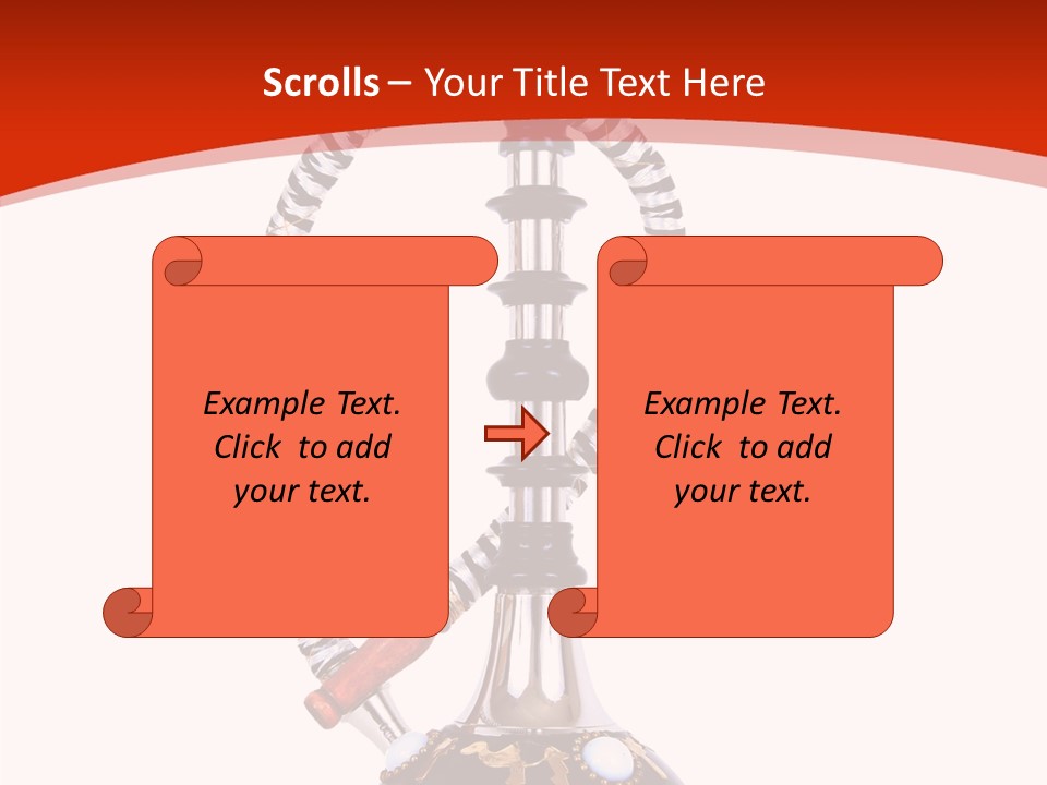 Traditional Silver Glass PowerPoint Template