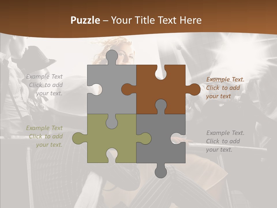 Symbol Girl Merlin PowerPoint Template