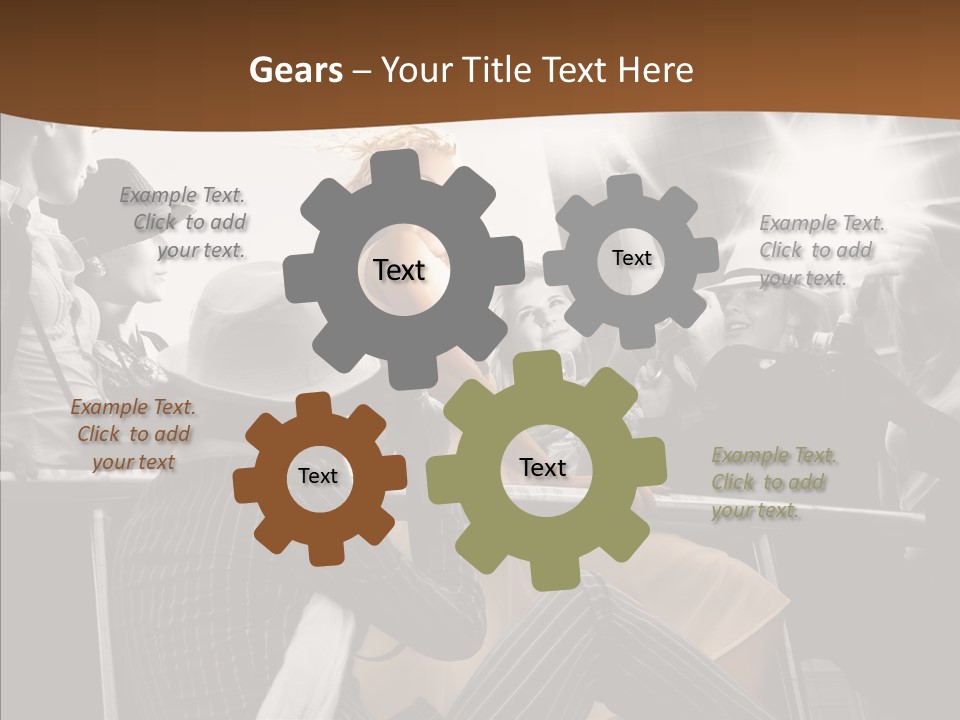 Symbol Girl Merlin PowerPoint Template