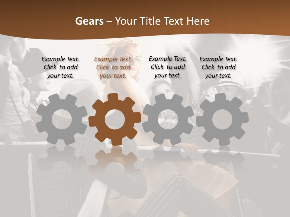 Symbol Girl Merlin PowerPoint Template