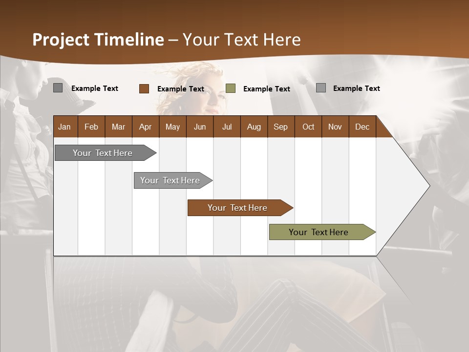 Symbol Girl Merlin PowerPoint Template