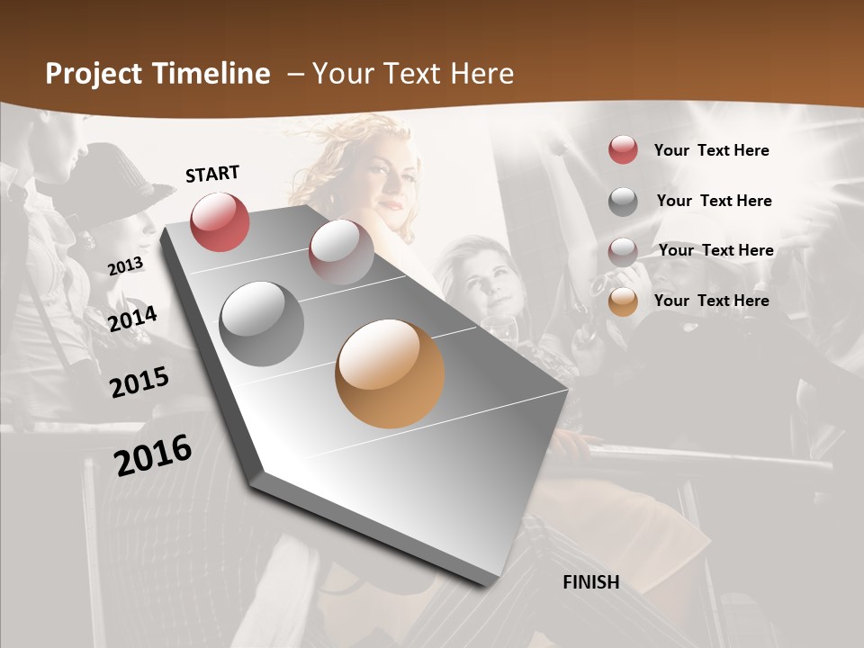 Symbol Girl Merlin PowerPoint Template